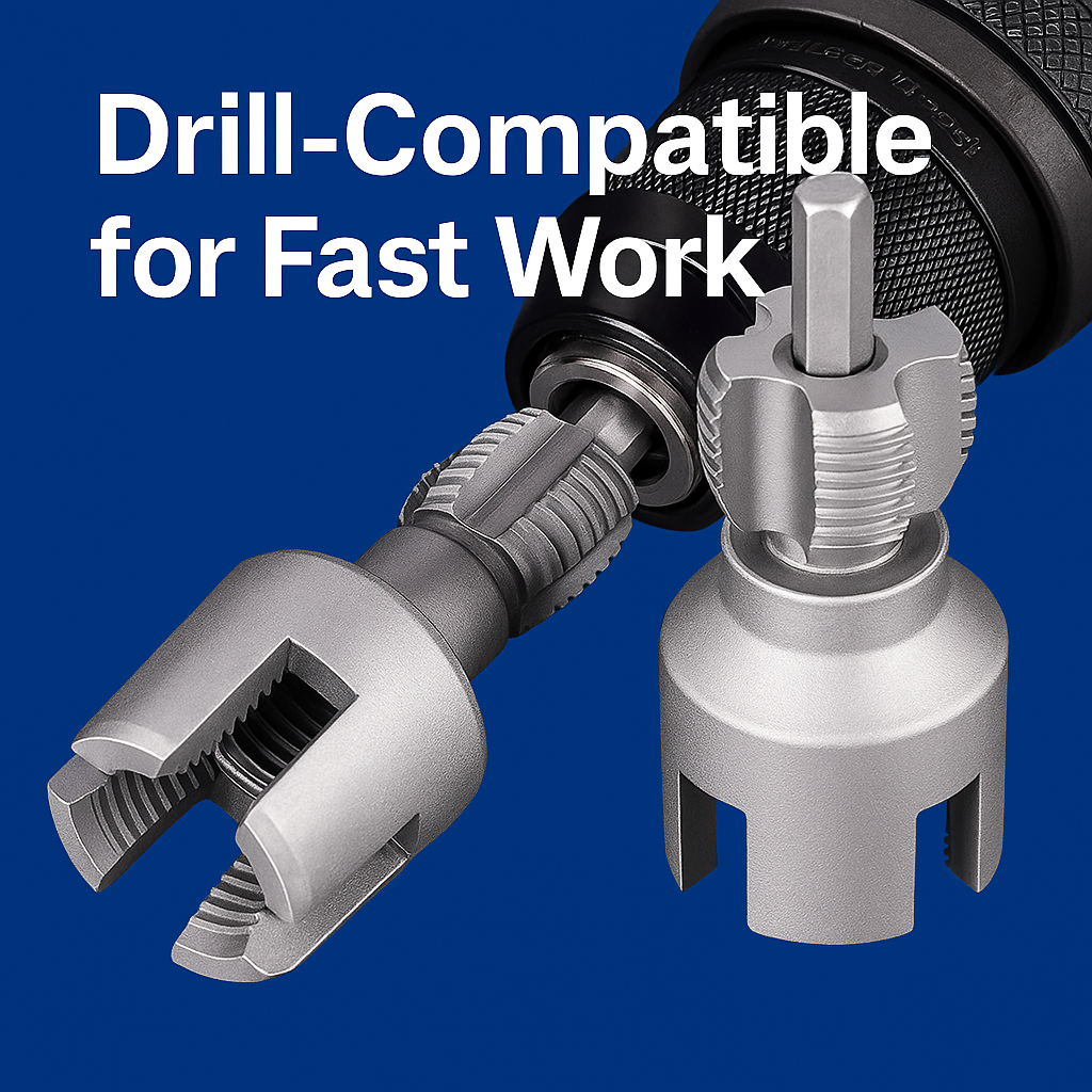 PazleGee QuickThread 4X™ – 4-in-1 Pipe Threading Tool for PPR & PVC